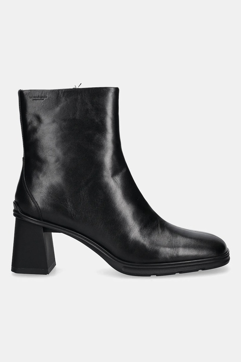 Vagabond Shoemakers botki skórzane JANINE damskie kolor czarny na słupku 6038-001-20 - zdjęcie produktu nr 2
