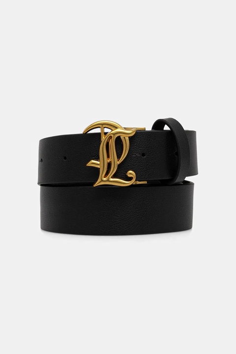 Juicy Couture pasek skórzany JC damski kolor czarny WIJJ98537WL7 - zdjęcie produktu nr 1