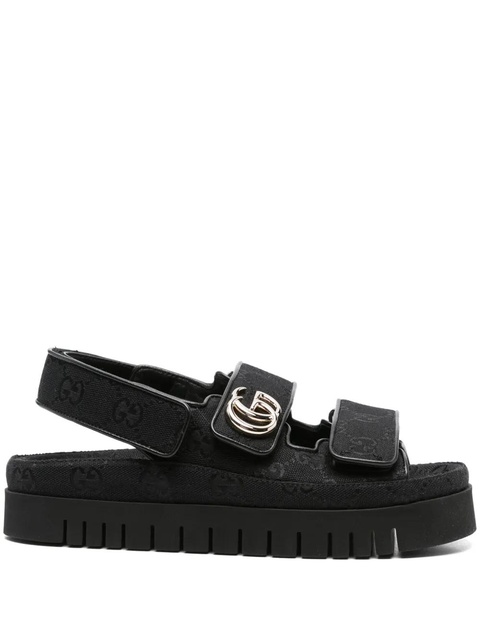 Gucci Double G sandals - Black - zdjęcie produktu nr 1