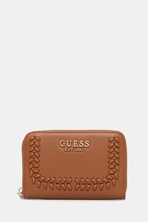 Guess portfel TATUM damski kolor brązowy SWNG96 67140 - zdjęcie produktu nr 1