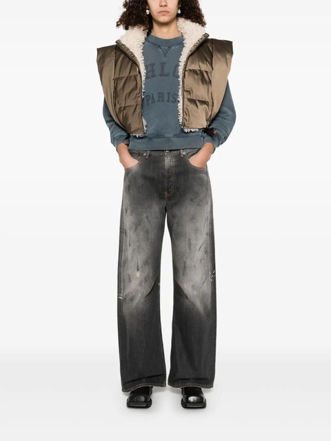 MARANT ÉTOILE Hoodiali gilet - Green - zdjęcie produktu nr 1