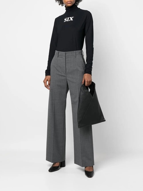 MM6 Maison Margiela Japanese leather tote bag - Black - zdjęcie produktu nr 2