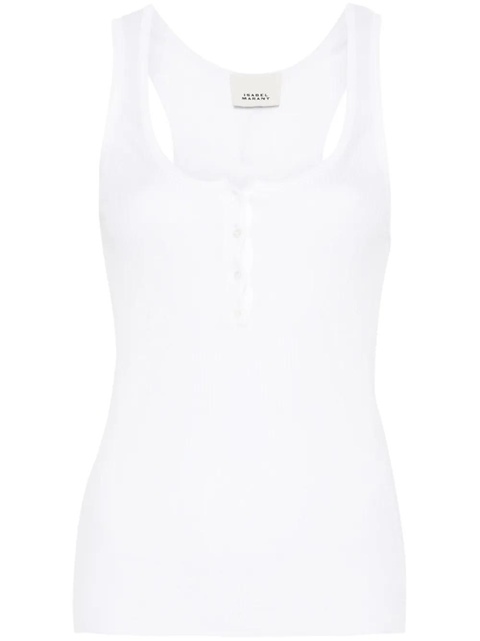 ISABEL MARANT Louisali tank top - White - zdjęcie produktu nr 1