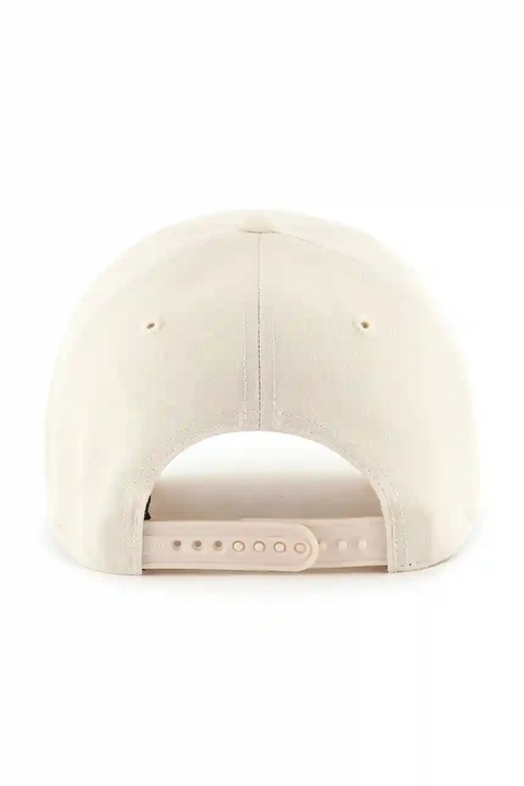 47 brand czapka z daszkiem z dodatkiem wełny MLB New York Yankees kolor beżowy B-MVPSP17WBP-NTAG - zdjęcie produktu nr 1