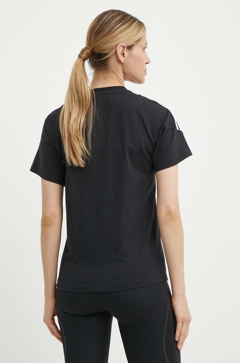 adidas Performance t-shirt Tiro 24 damski kolor czarny IJ9955 - zdjęcie produktu nr 2