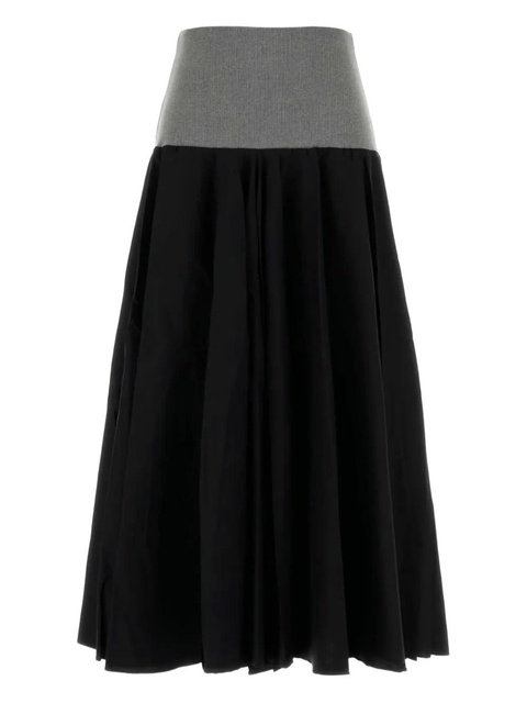 Gimaguas Caudia ribbed midi skirt - Black - zdjęcie produktu nr 2