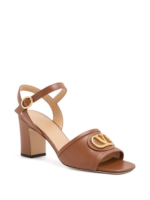 Valentino Garavani 75mm VLogo sandals - Brown - zdjęcie produktu nr 2