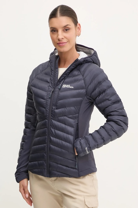 Jack Wolfskin kurtka sportowa Routeburn Pro kolor granatowy 1207192 - zdjęcie produktu nr 1