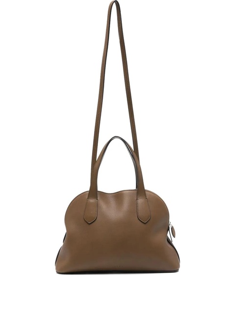 The Row Medium Ingrid leather tote bag - Brown - zdjęcie produktu nr 1