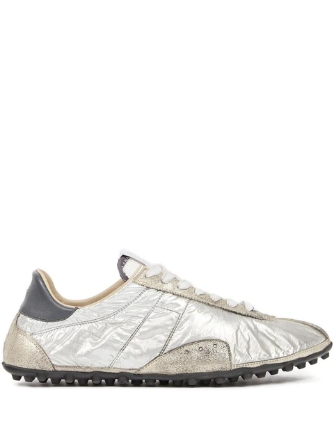 Maison Margiela Metallic low-top sneakers - Silver - zdjęcie produktu nr 1