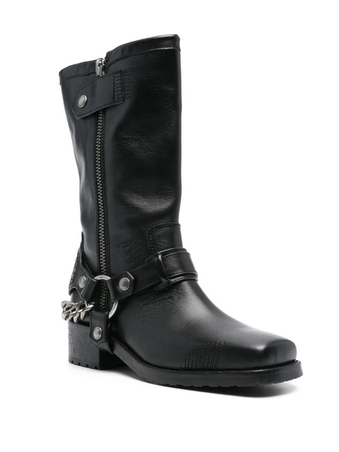 Zadig&Voltaire Igata leather biker boots - Black - zdjęcie produktu nr 2
