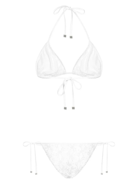 Dolce & Gabbana Broderie anglaise bikini - White - zdjęcie produktu nr 2