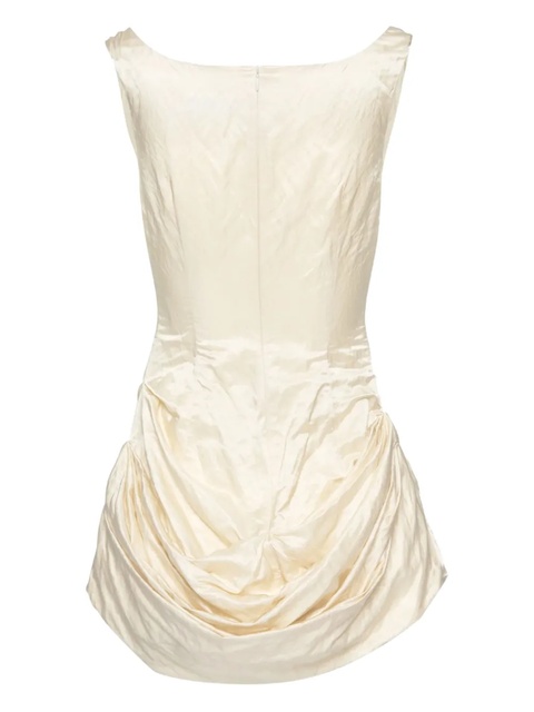 Magda Butrym draped-detail minidress - Neutrals - zdjęcie produktu nr 2