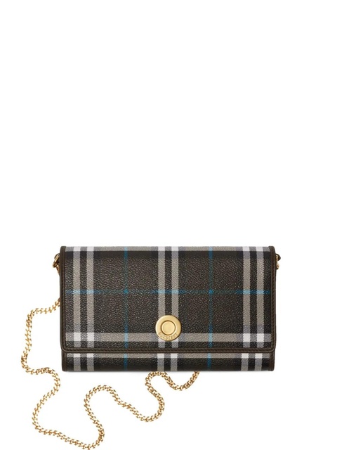 Burberry checked wallet - Green - zdjęcie produktu nr 1
