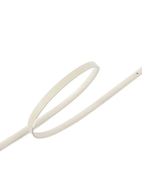 PINKO Love Birds-buckle belt - White - zdjęcie produktu nr 1