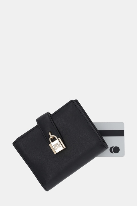 Karl Lagerfeld portfel K/AUTOGRAPH damski kolor czarny B1W32047 - zdjęcie produktu nr 2