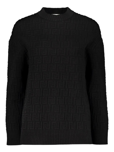 FENDI FF-motif sweater - Black - zdjęcie produktu nr 1