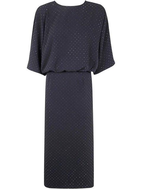 Essentiel Antwerp jersey midi dress - Black - zdjęcie produktu nr 1