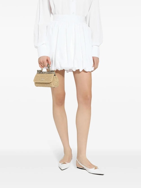 Dolce & Gabbana small Sicily interwoven tote bag - Neutrals - zdjęcie produktu nr 2