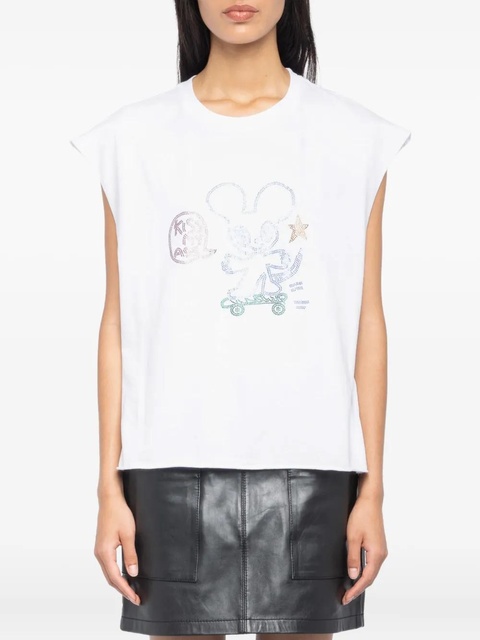 Zadig&Voltaire Cloe cotton tank top - White - zdjęcie produktu nr 2