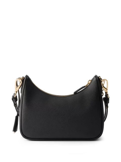 Prada leather shoulder bag - Black - zdjęcie produktu nr 2