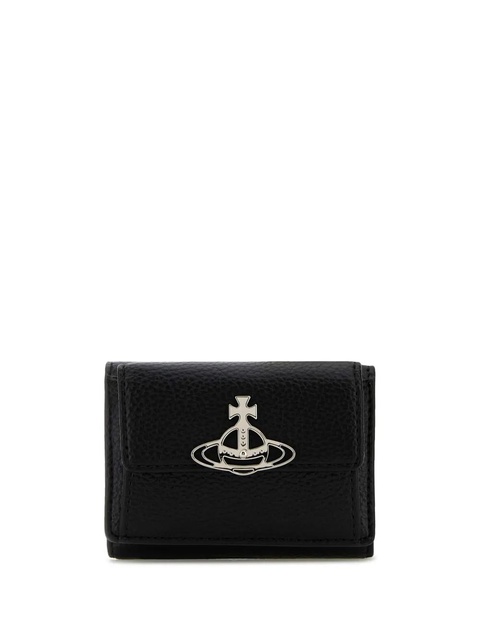 Vivienne Westwood Orb-plaque flap purse - Black - zdjęcie produktu nr 1