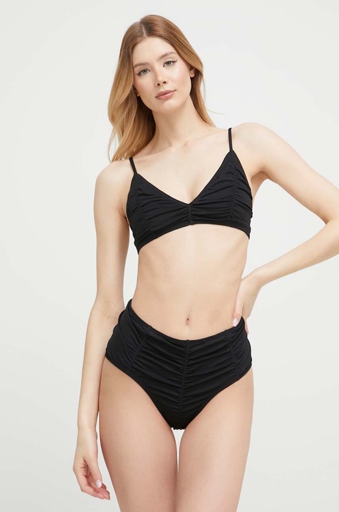 By Malene Birger biustonosz kąpielowy kolor czarny miękka miseczka - zdjęcie produktu nr 2