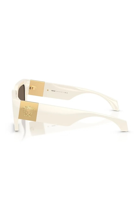 Versace okulary przeciwsłoneczne damskie kolor biały 0VE4497U - zdjęcie produktu nr 2
