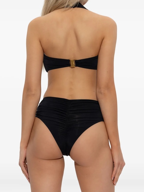 Balmain halterneck ruched bikini - Black - zdjęcie produktu nr 2