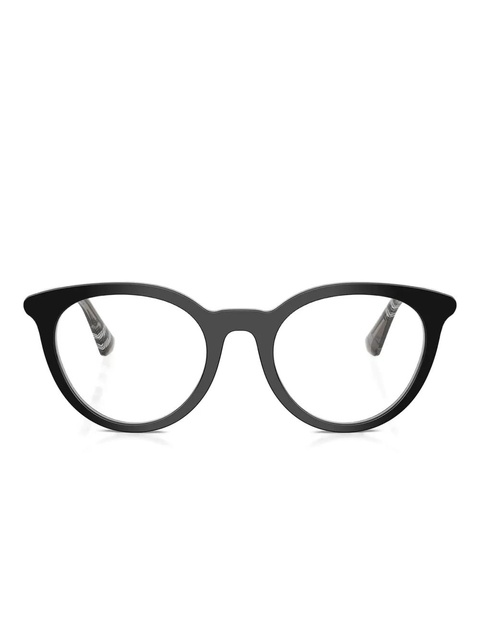 Burberry Eyewear round-frame glasses - Black - zdjęcie produktu nr 1