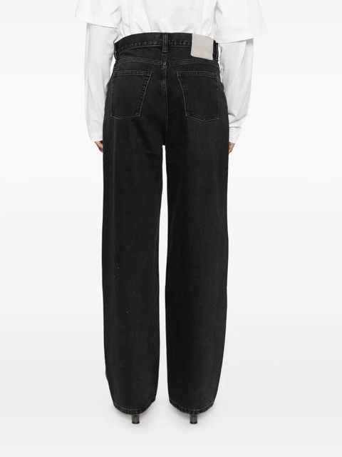 Aya Muse wide-leg jeans - Black - zdjęcie produktu nr 1