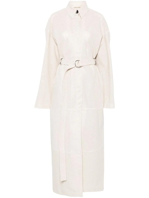 Sportmax perforated coat - Neutrals - zdjęcie produktu nr 1