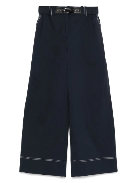 Maje wide-leg trousers - Blue - zdjęcie produktu nr 1