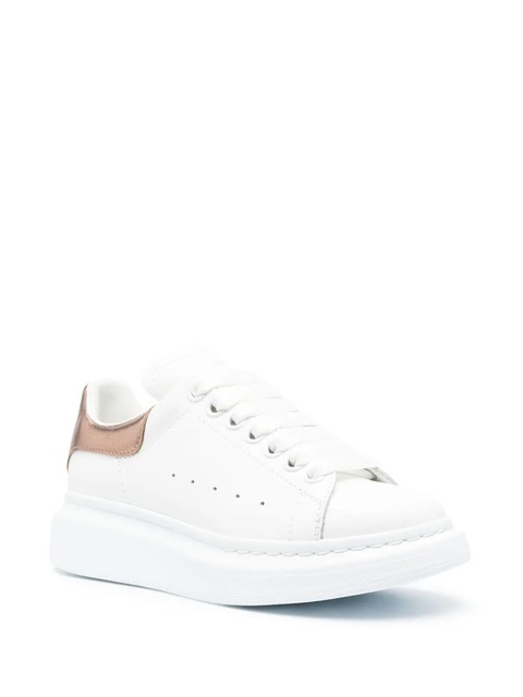 Alexander McQueen Oversized leather sneakers - White - zdjęcie produktu nr 2
