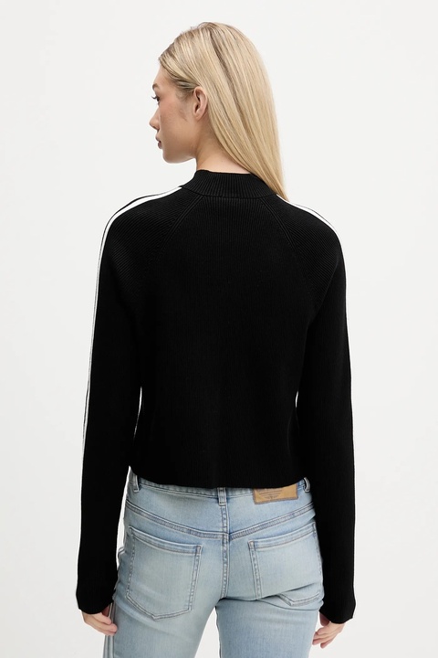 adidas Originals kardigan Slim Knit Tt damski kolor czarny JY2597 - zdjęcie produktu nr 2