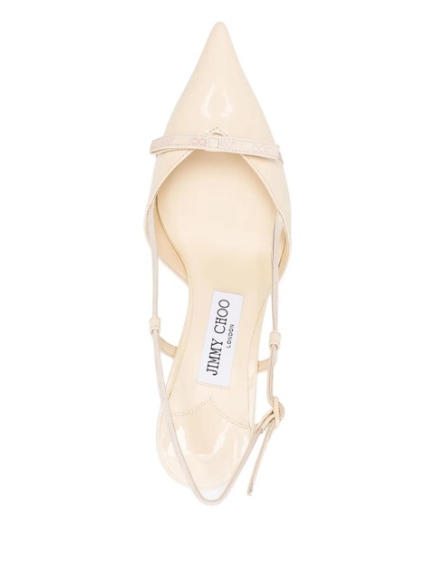 Jimmy Choo 65mm bow-detail pumps - Neutrals - zdjęcie produktu nr 2