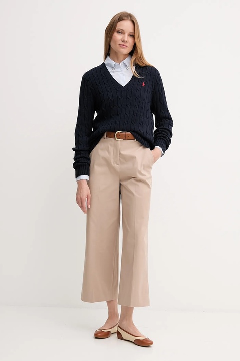 Polo Ralph Lauren sweter damski kolor granatowy 211971870 - zdjęcie produktu nr 1