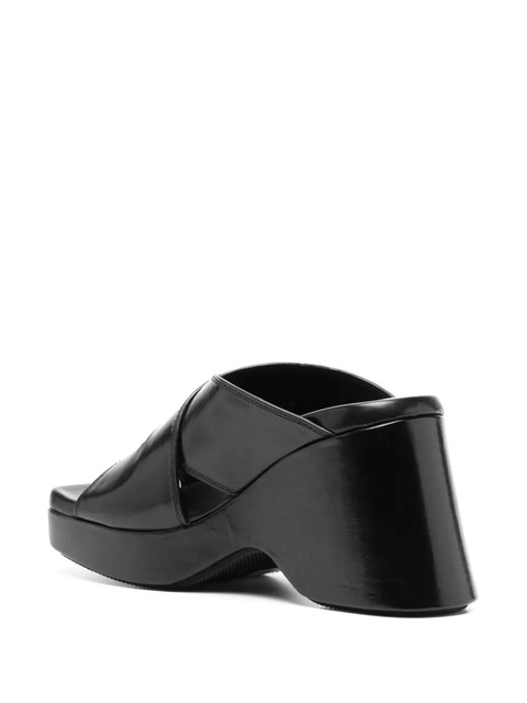 Alexander Wang Float 105mm platform leather sandals - Black - zdjęcie produktu nr 2