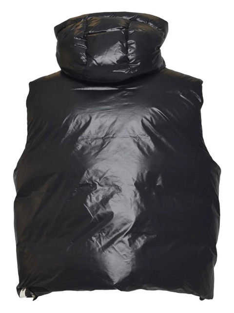 Jil Sander hooded zip gillet - Black - zdjęcie produktu nr 1