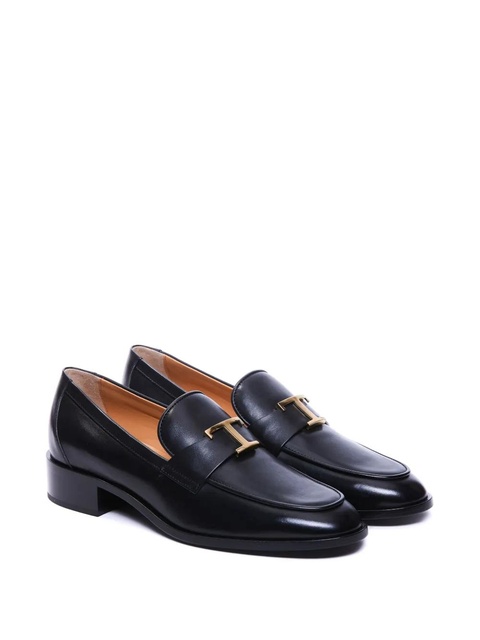 Tod's T plaque loafers - Black - zdjęcie produktu nr 2