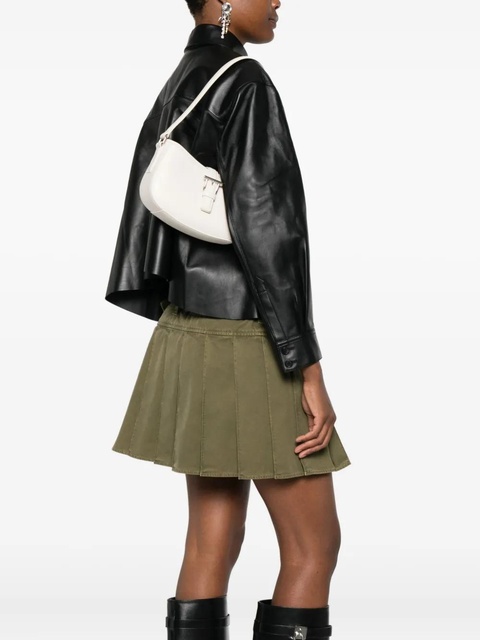 Alexander McQueen mini T-bar buckle-fastening shoulder bag - Neutrals - zdjęcie produktu nr 2