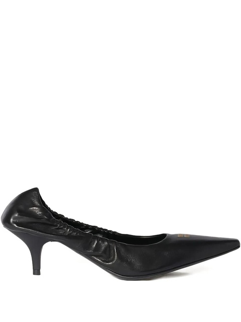 Miu Miu 55mm leather pumps - Black - zdjęcie produktu nr 1