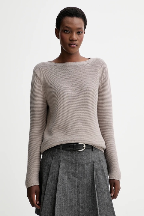 Marc O'Polo sweter bawełniany damski kolor beżowy 511605960113 - zdjęcie produktu nr 1