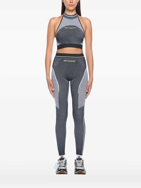 Off-White race logo Arrow seamless sports bra - Black - zdjęcie produktu nr 2