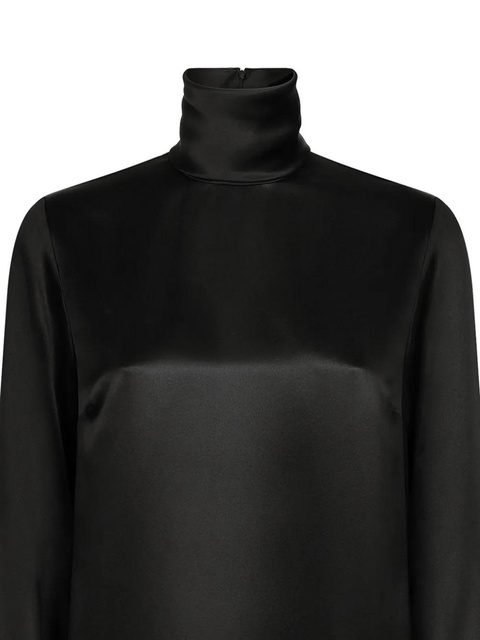 Dolce & Gabbana High-neck blouse - Black - zdjęcie produktu nr 2