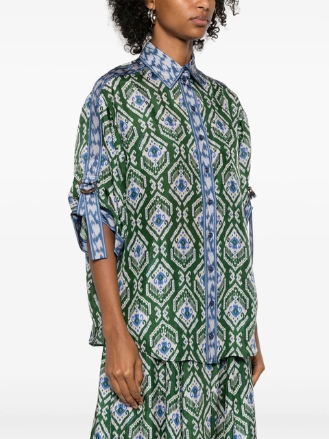 ZIMMERMANN Wylie shirt - Green - zdjęcie produktu nr 2