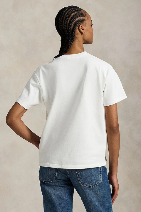 Polo Ralph Lauren t-shirt bawełniany damski kolor biały 211971712 - zdjęcie produktu nr 2