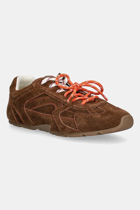Nokwol sneakersy zamszowe Atlas Tan Suede damskie kolor brązowy Atlas Tan Suede - zdjęcie produktu nr 2