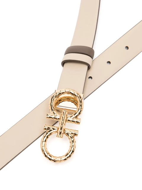 Ferragamo Gancini belt - Neutrals - zdjęcie produktu nr 2