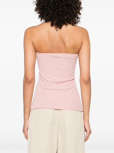 Nanushka draped-detail top - Pink - zdjęcie produktu nr 2